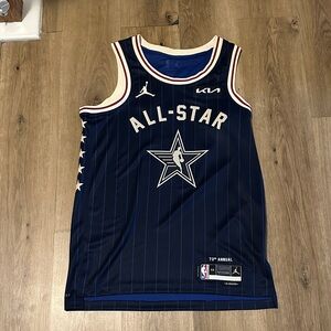 Jordan NBA All star Embiid #21 authentic jersey